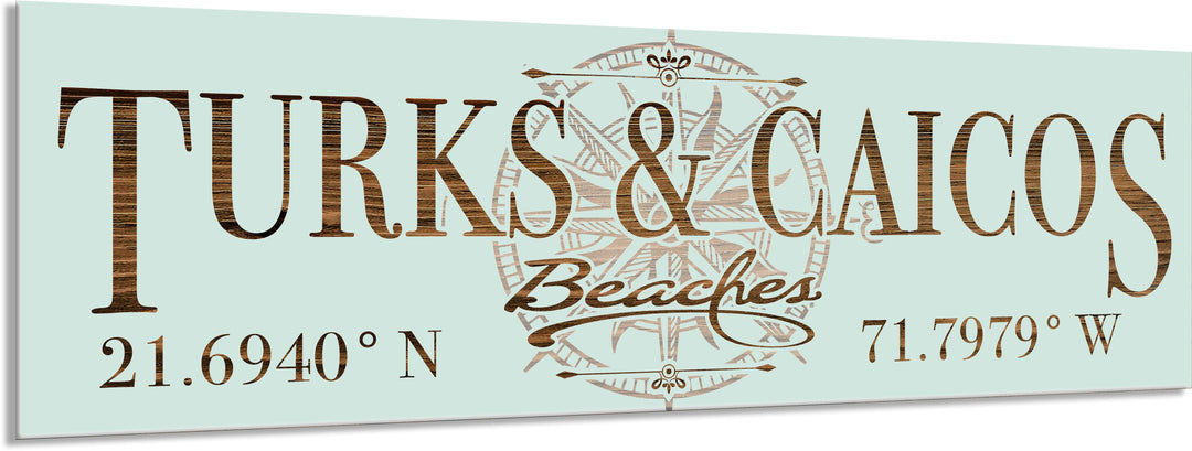 FP0699 - Turks & Caicos Engraved Stick (Bronze)