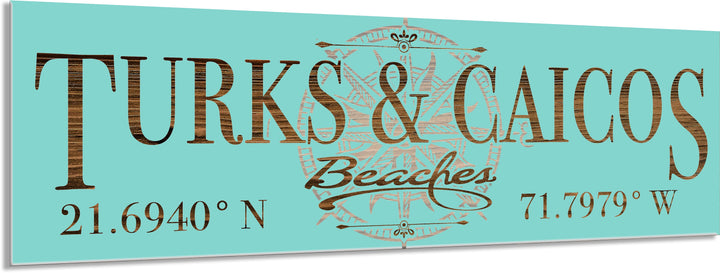 FP0699 - Turks & Caicos Engraved Stick (Bronze)