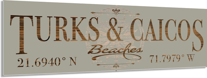 FP0699 - Turks & Caicos Engraved Stick (Bronze)
