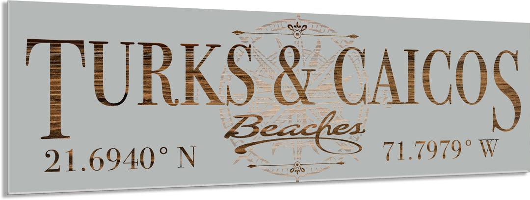 FP0699 - Turks & Caicos Engraved Stick (Bronze)