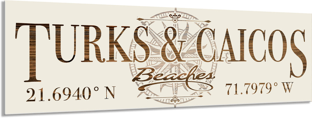 FP0699 - Turks & Caicos Engraved Stick (Bronze)