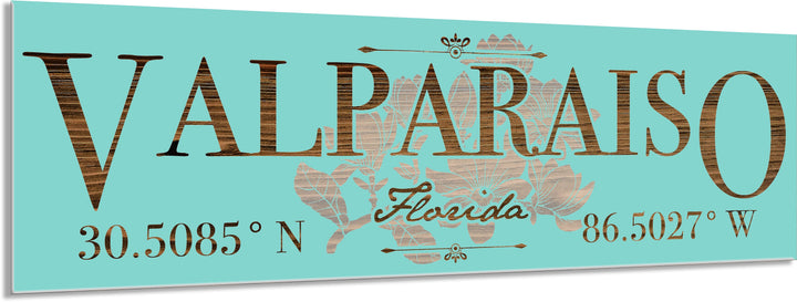 FP0772 - Valparaiso, FL Fish Engraved Stick (Standard)