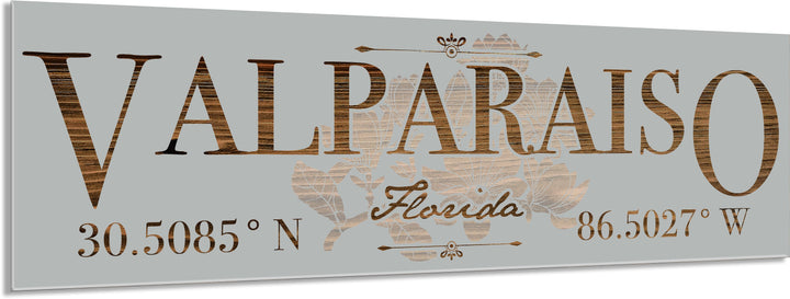 FP0772 - Valparaiso, FL Fish Engraved Stick (Standard)