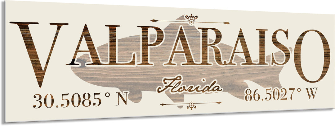 FP0772 - Valparaiso, FL Engraved Stick (Standard)