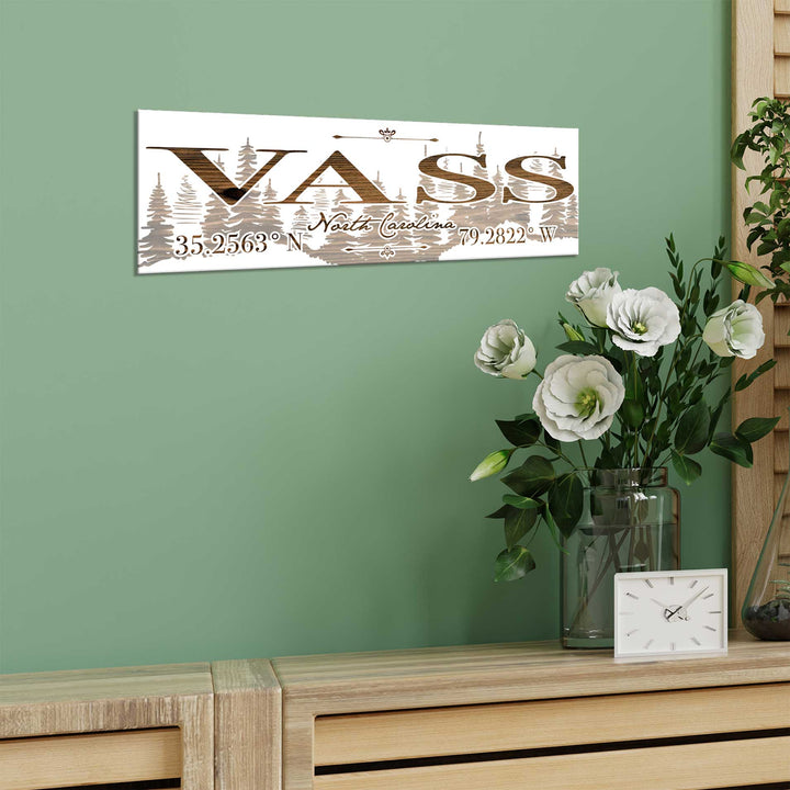 FP1449 - Vass, NC Engraved Stick (Standard)