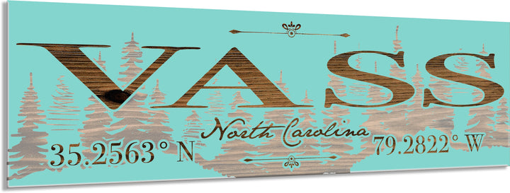 FP1449 - Vass, NC Engraved Stick (Standard)