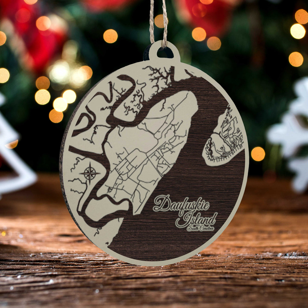 FP1418 - Daufuskie Island, SC Engraved Ornament (Standard)