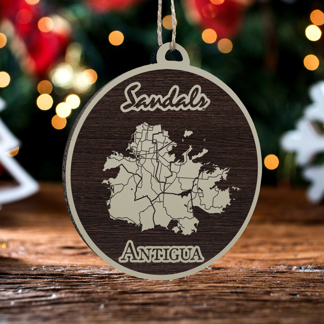 FP0699 - Sandals Antigua Engraved Ornament (Bronze)