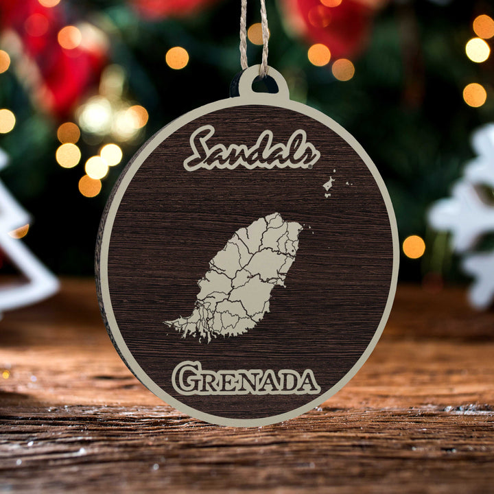 FP0699 - Sandals Grenada Engraved Ornament (Bronze)