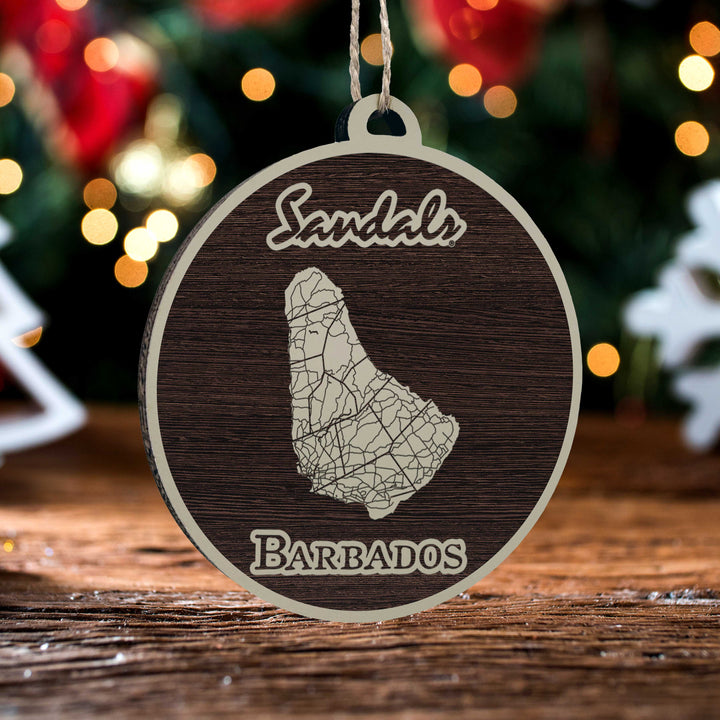 FP0699 - Sandals Barbados Engraved Ornament (Bronze)