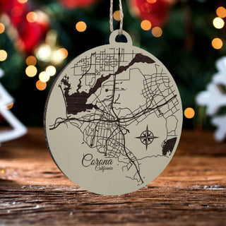 Corona, California Ornament