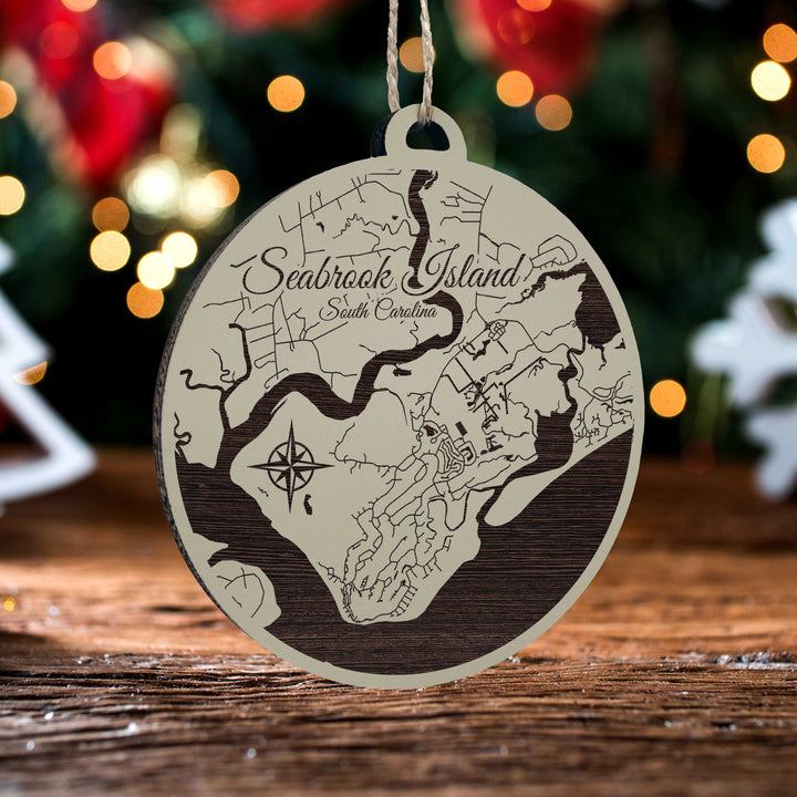 FP0736 - Seabrook Island, SC Engraved Ornament (Bronze)