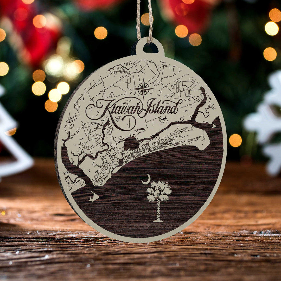 FP0736 - Kiawah Island, SC Engraved Ornament (Bronze)