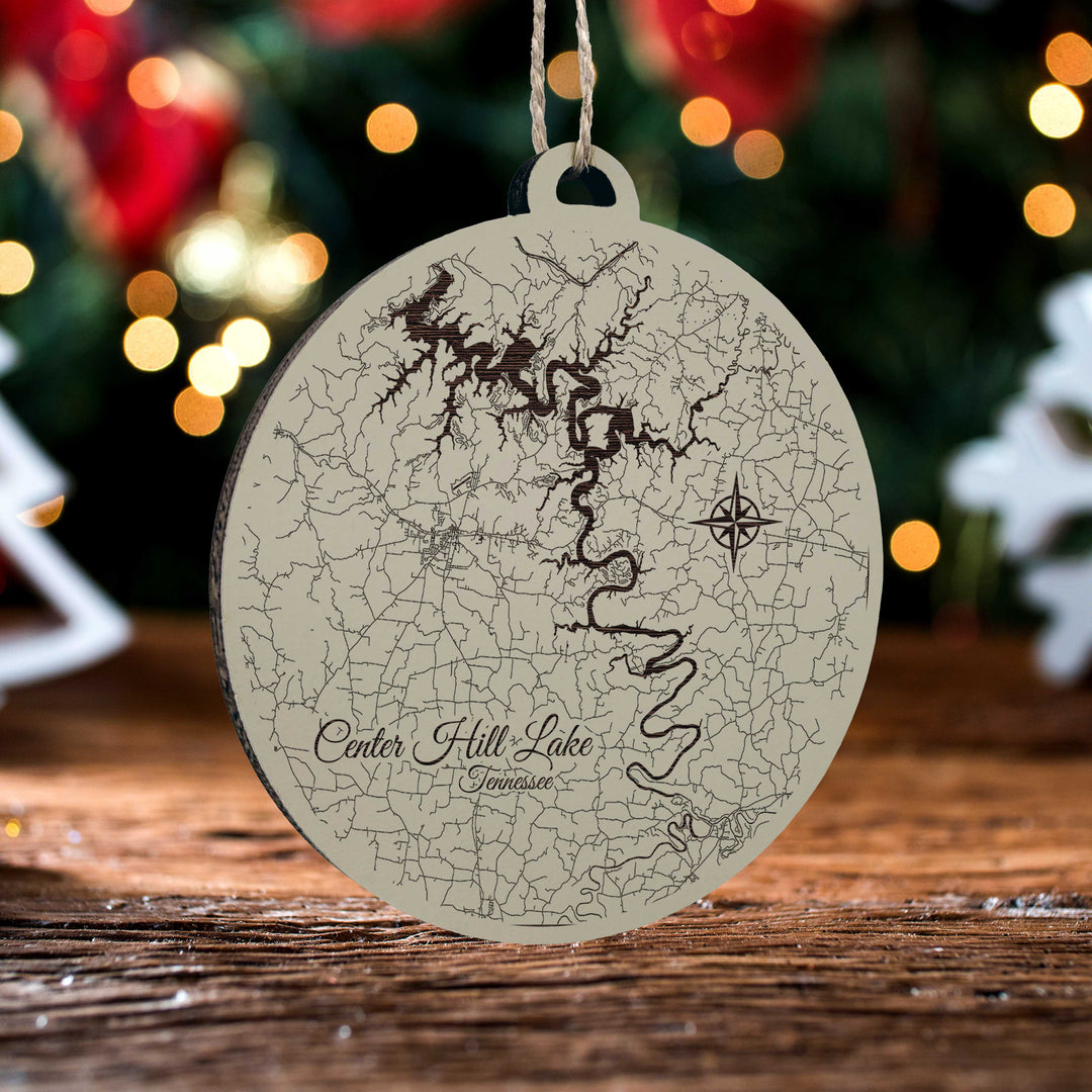 FP1589 - Center Hill Lake Engraved Ornament (Standard)