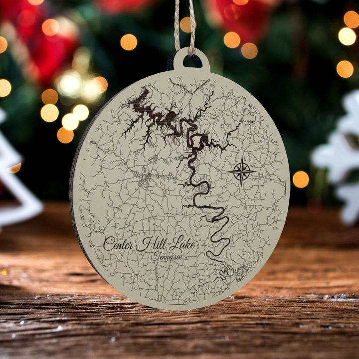 FP1589 - Center Hill Lake Engraved Ornament (Standard)
