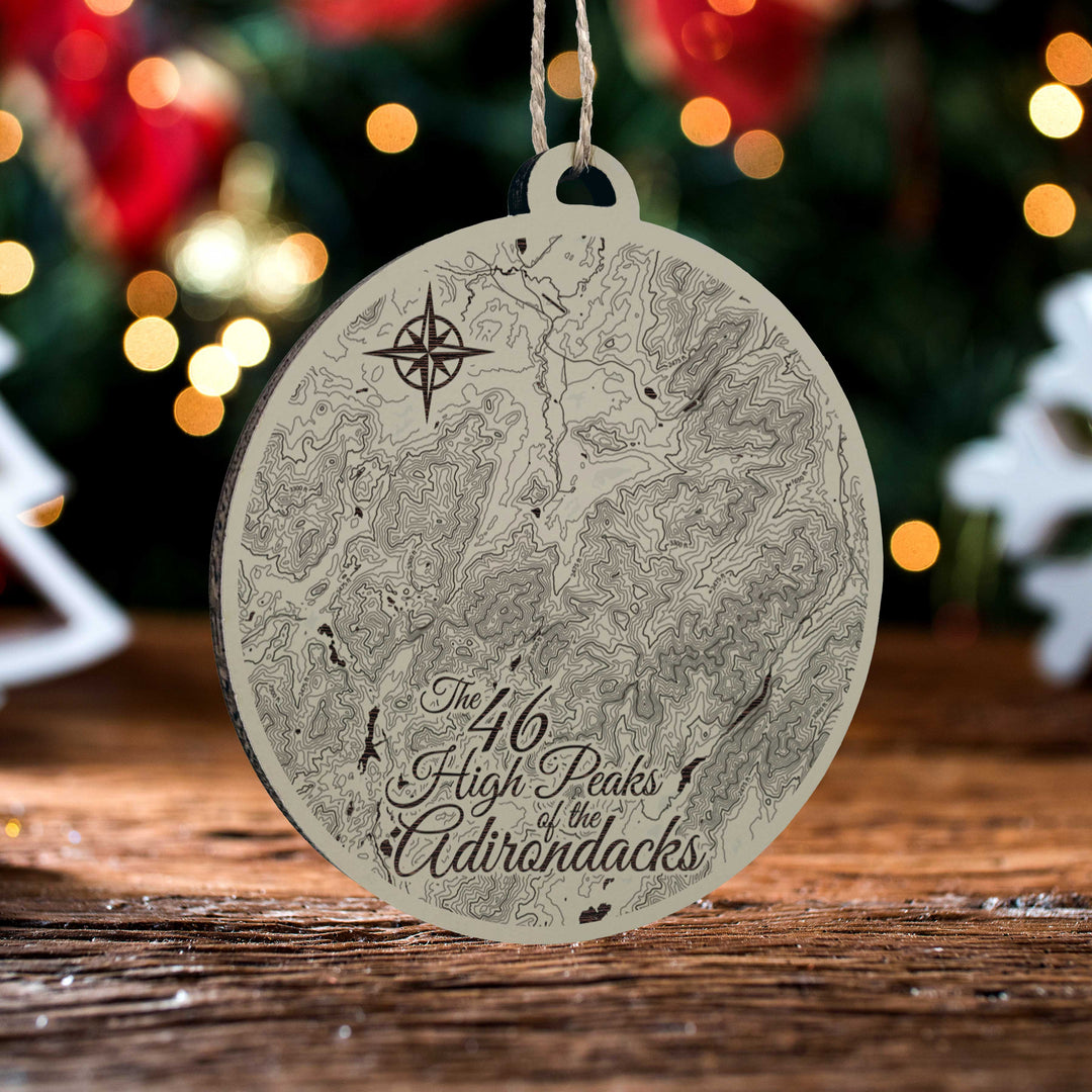 FP1112 - 46er's Adirondack Engraved Ornament (Silver)