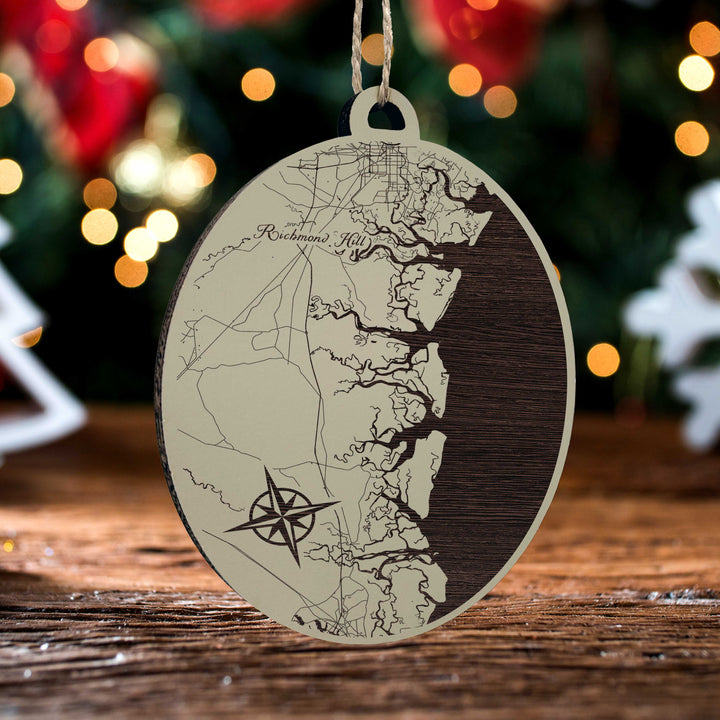 FP0488 - Richmond Hill, GA Engraved Ornament (Bronze)