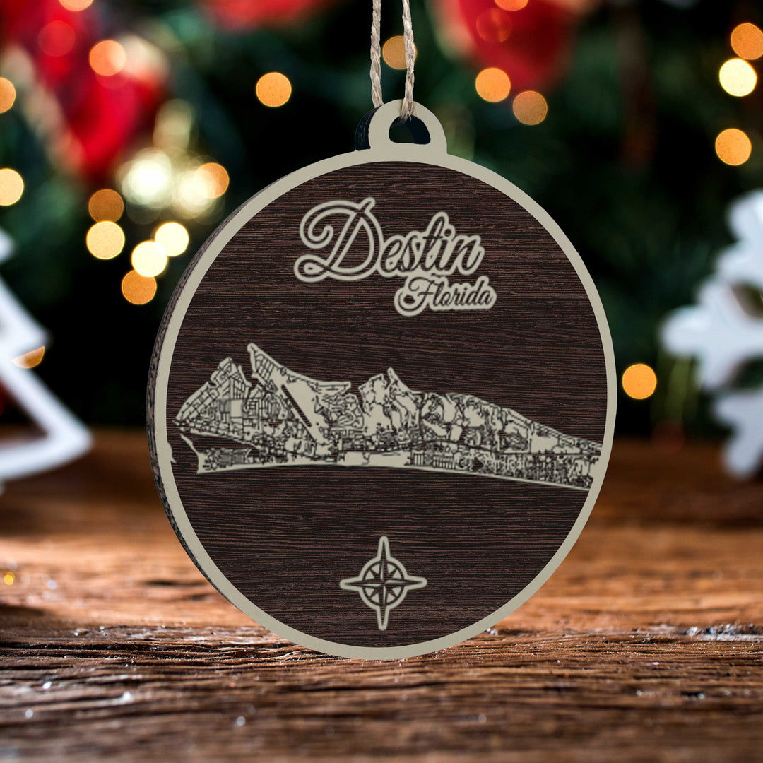 FP0772 - Destin, FL Engraved Ornament (Standard)