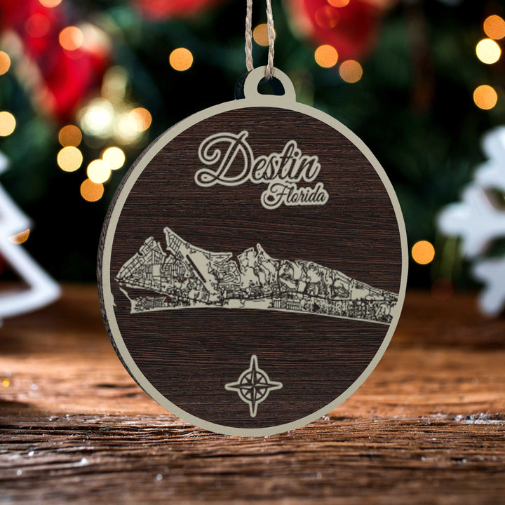 FP0772 - Destin, FL Engraved Ornament (Standard)