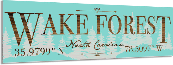 FP0849 - Wake Forest, NC Engraved Stick (Standard)