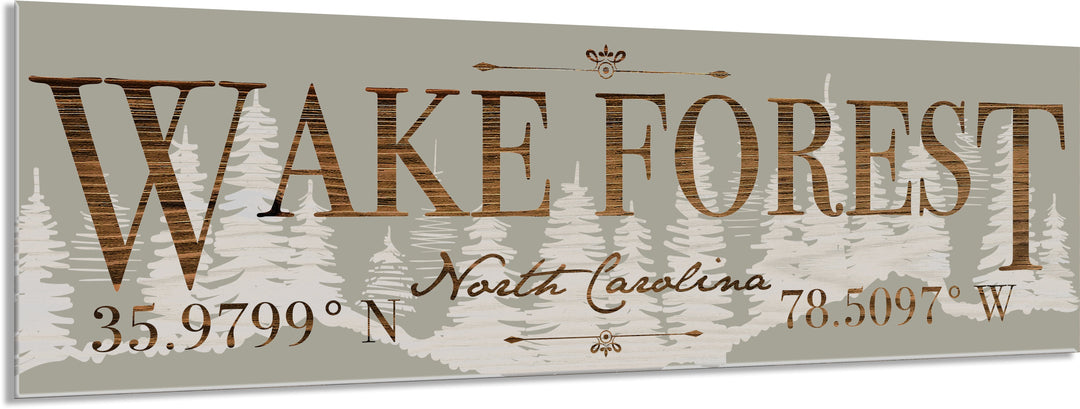 FP0849 - Wake Forest, NC Engraved Stick (Standard)