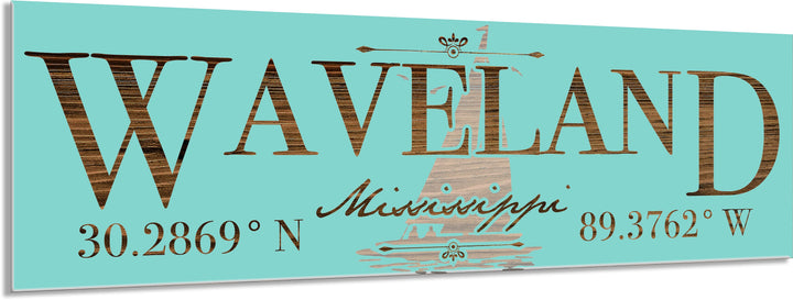 FP1234 - Waveland, MS Engraved Stick (Standard)