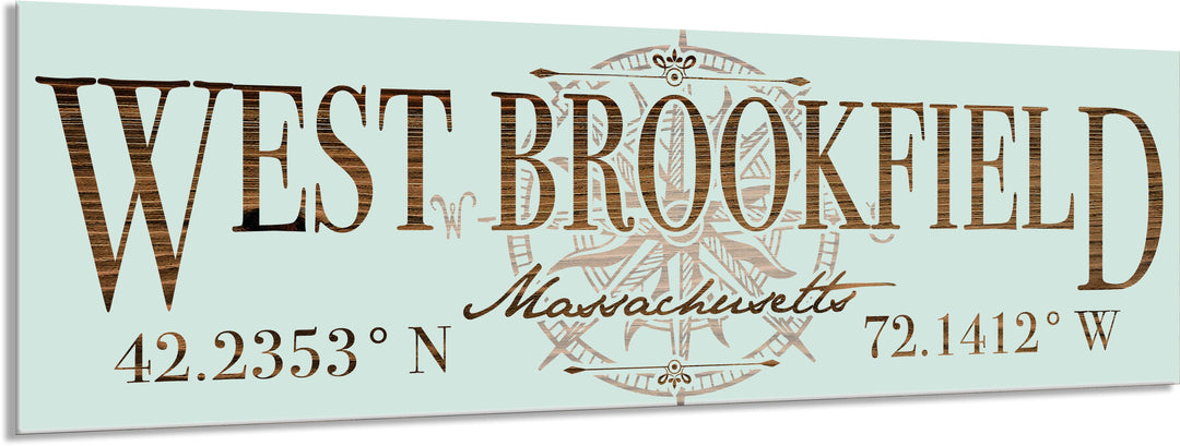 FP0805 - West Brookfield, MA Engraved Stick (Standard)