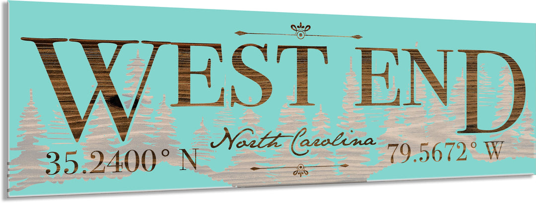 FP1449 - West End, NC Engraved Stick (Standard)