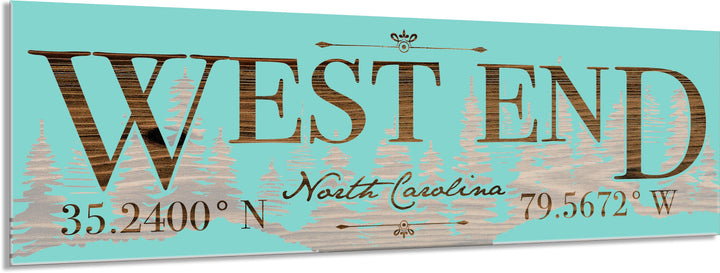 FP1449 - West End, NC Engraved Stick (Standard)
