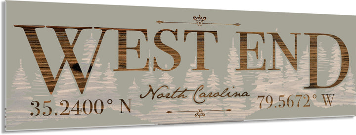 FP1449 - West End, NC Engraved Stick (Standard)