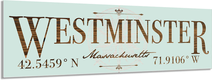 FP1039 - Westminster, MA Engraved Stick (Standard)