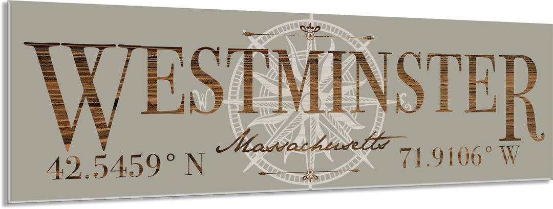 FP1039 - Westminster, MA Engraved Stick (Standard)