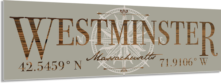 FP1039 - Westminster, MA Engraved Stick (Standard)