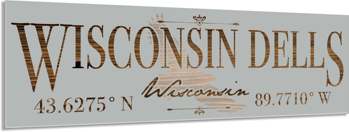 FP1618 - Wiconsin Dells, WI Engraved Stick