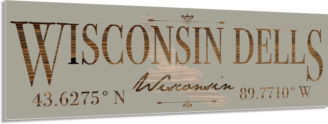 FP1618 - Wiconsin Dells, WI Engraved Stick