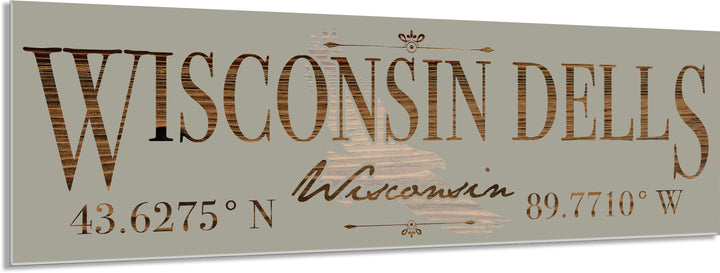 FP1618 - Wiconsin Dells, WI Engraved Stick