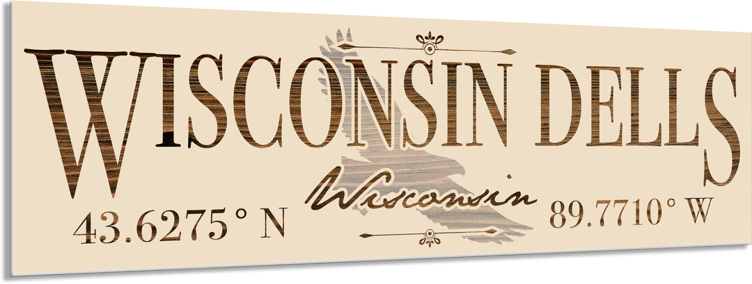 FP1618 - Wiconsin Dells, WI Engraved Stick