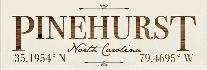 FP1449 - Pinehurst/Treeline Engraved Panoramic (Standard)