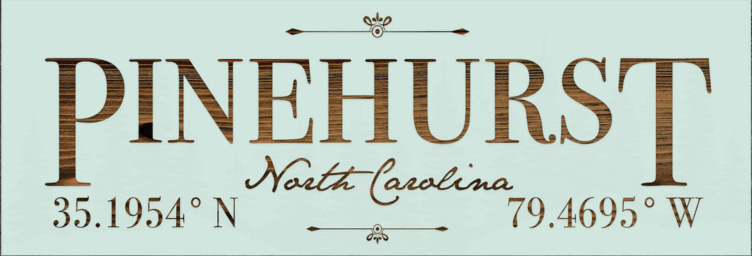 FP1449 - Pinehurst/Treeline Engraved Panoramic (Standard)