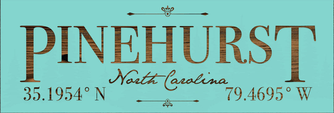 FP1449 - Pinehurst/Treeline Engraved Panoramic (Standard)