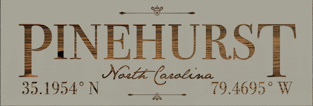 FP1449 - Pinehurst/Treeline Engraved Panoramic (Standard)