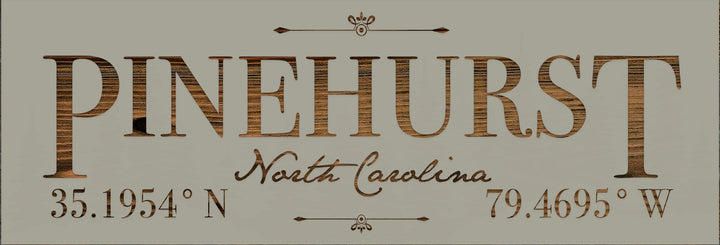 FP1449 - Pinehurst/Treeline Engraved Panoramic (Standard)