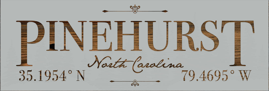 FP1449 - Pinehurst/Treeline Engraved Panoramic (Standard)