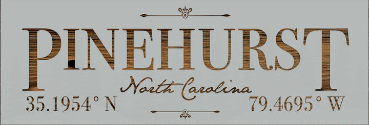 FP1449 - Pinehurst/Treeline Engraved Panoramic (Standard)