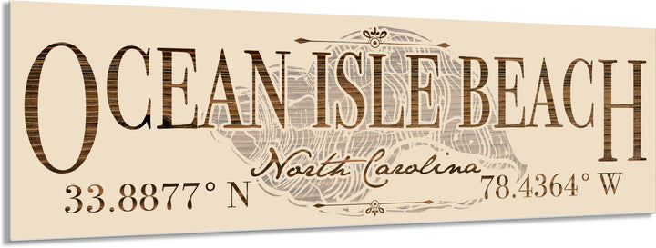 FP1449 - Ocean Isle Beach/Conch Engraved Stick (Standard)