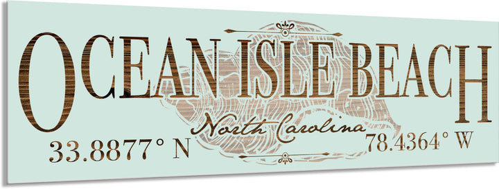 FP1449 - Ocean Isle Beach/Conch Engraved Stick (Standard)