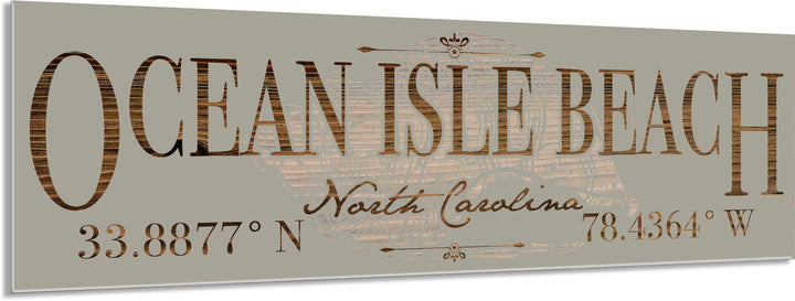 FP1449 - Ocean Isle Beach/Conch Engraved Stick (Standard)