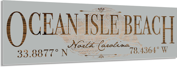 FP1449 - Ocean Isle Beach/Conch Engraved Stick (Standard)