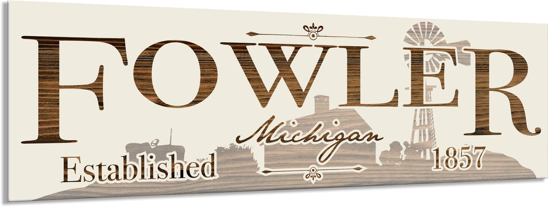 FP1949 - Fowler/Farm Engraved Stick (Standard)