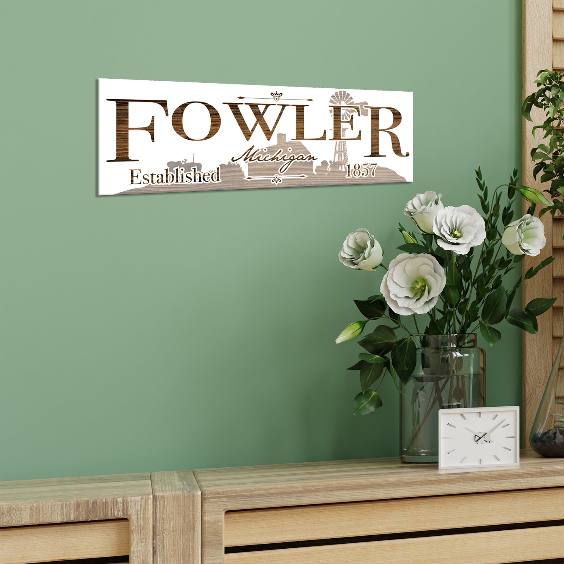 FP1949 - Fowler/Farm Engraved Stick (Standard)